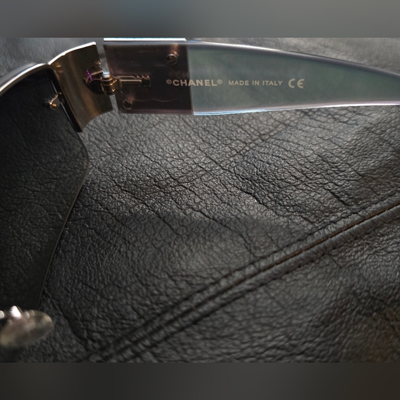 Rare*** Chanel womens iridescent frames 4117-B vintage NWOT crystal CC - Picture 8 of 17